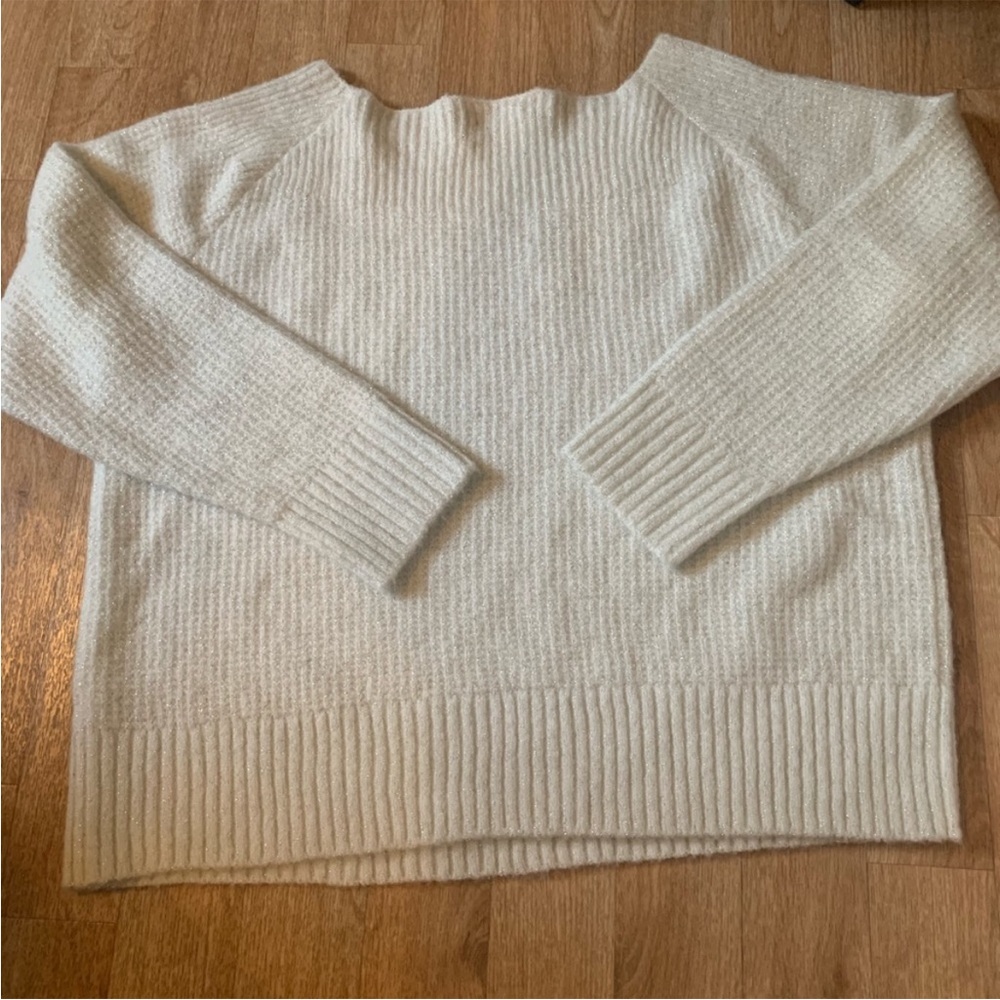 Chelsea28 Rib Metallic Sweater NWOT - Picture 7 of 7
